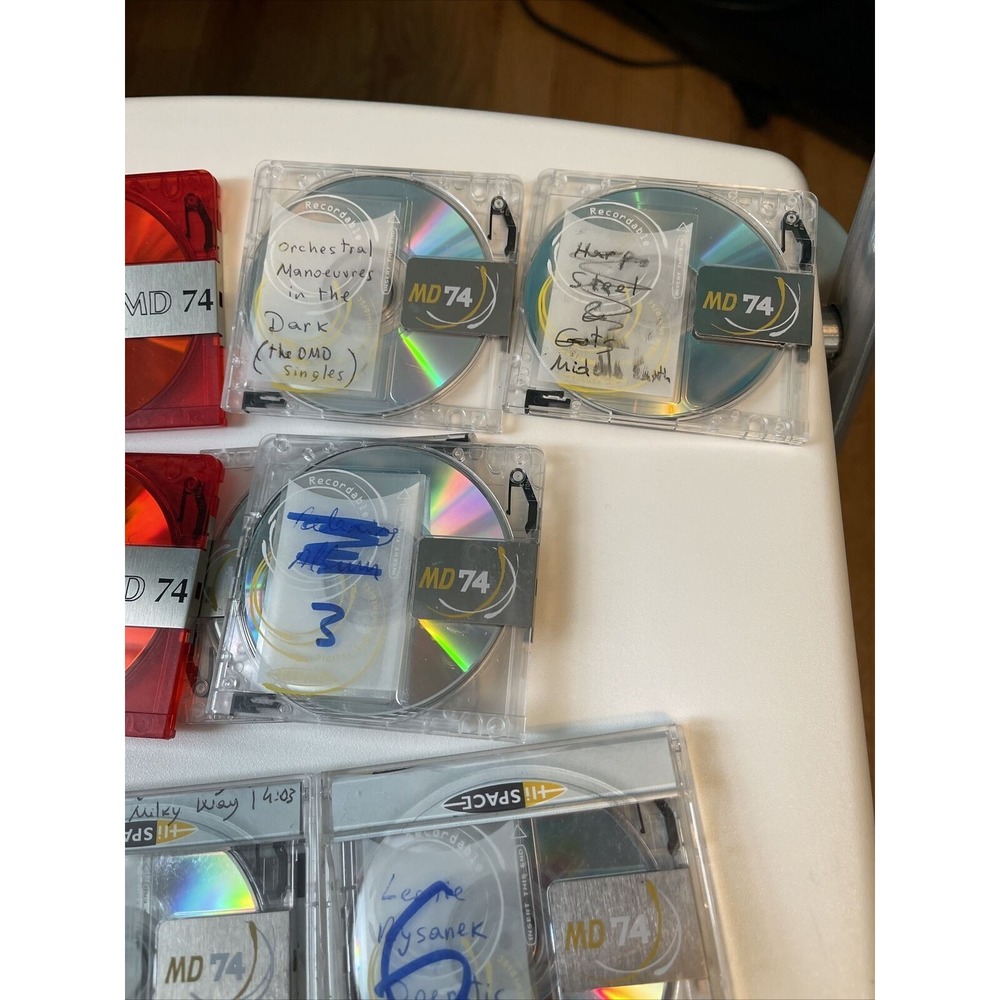 Lot Of 17 Recordable Mini Disc - Picture 3 of 12